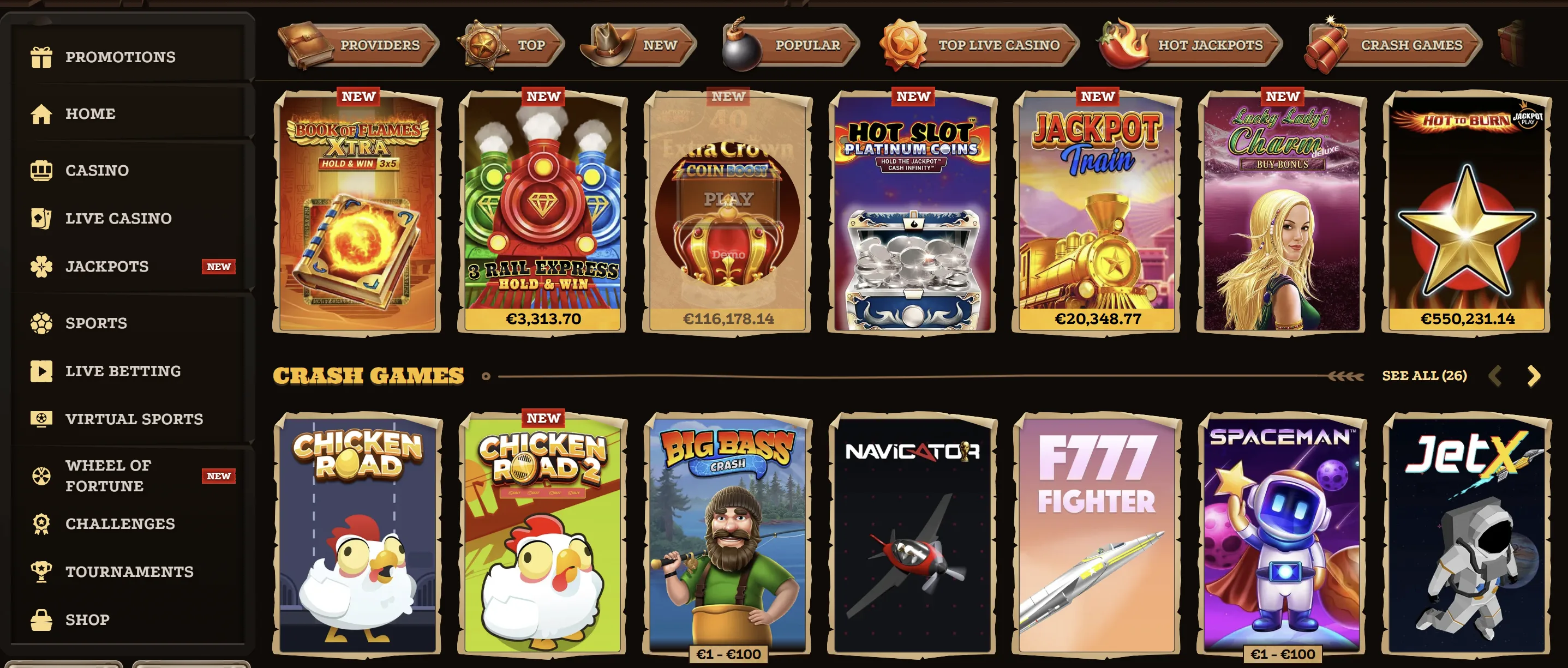 Lizaro Casino Bonus